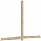 Ekena Millwork Eugene Rough Sawn Timber Gable Bracket, Douglas Fir, 96"W x 64"H x 2"D x 4"F, 16/12 Pitch GBW096X64X0204EUG00RDF - alternate 5